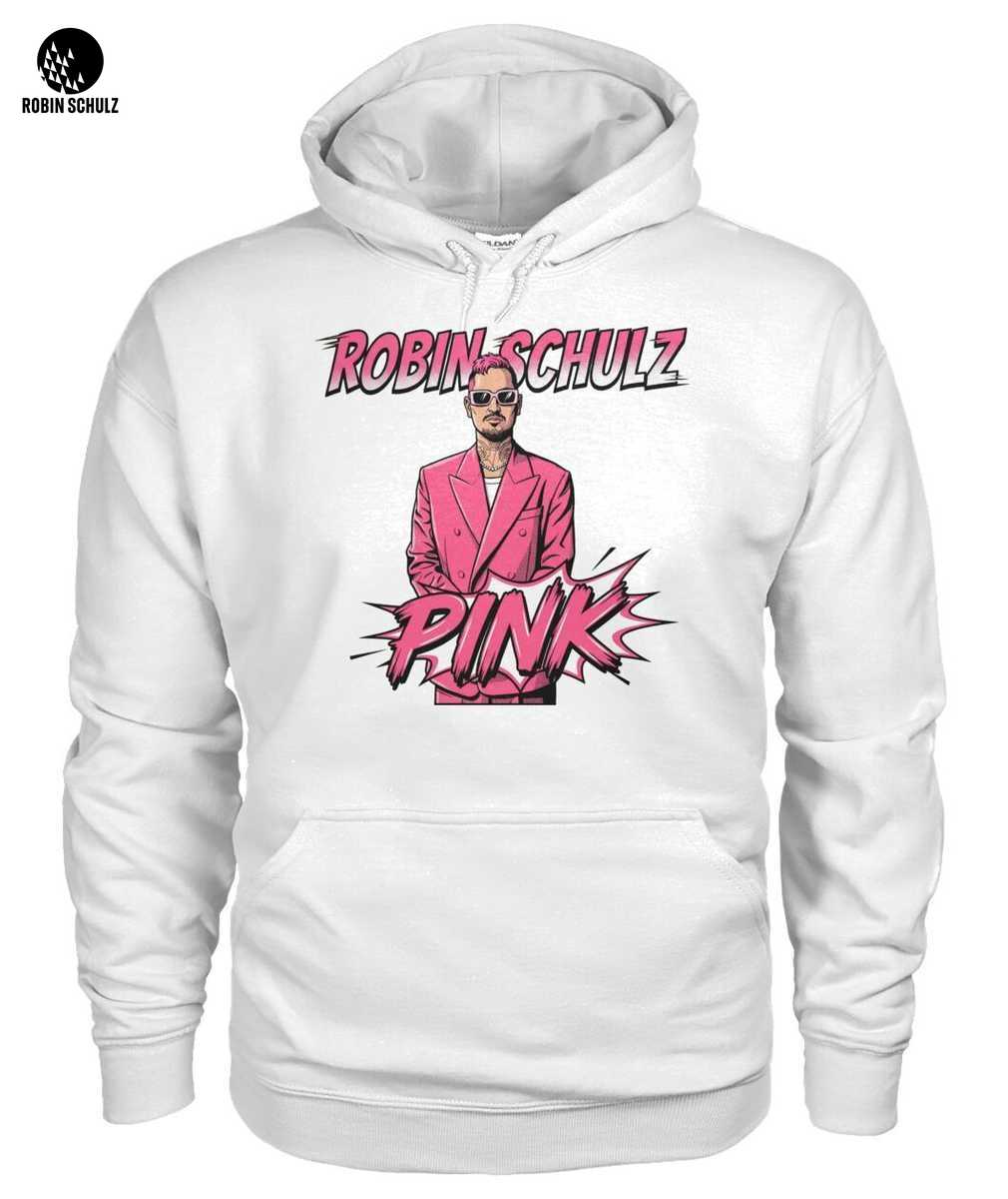 Robin Schulz Pink T-Shirt im Comic Stil - EDM & Deep House Fan-Shirt 2 Robin Schulz Pink T-Shirt im Comic Stil - EDM & Deep House Fan-Shirt – Bild 2