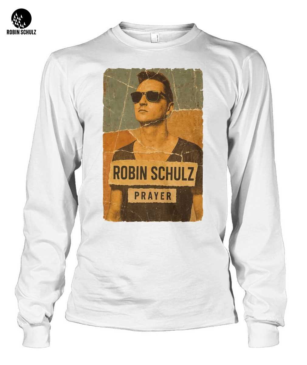 Robin Schulz T-Shirt 'Prayer' im Vintage Design | Offizielles DJ Fan-Merch 4 Robin Schulz T-Shirt 'Prayer' im Vintage Design | Offizielles DJ Fan-Merch – Bild 4