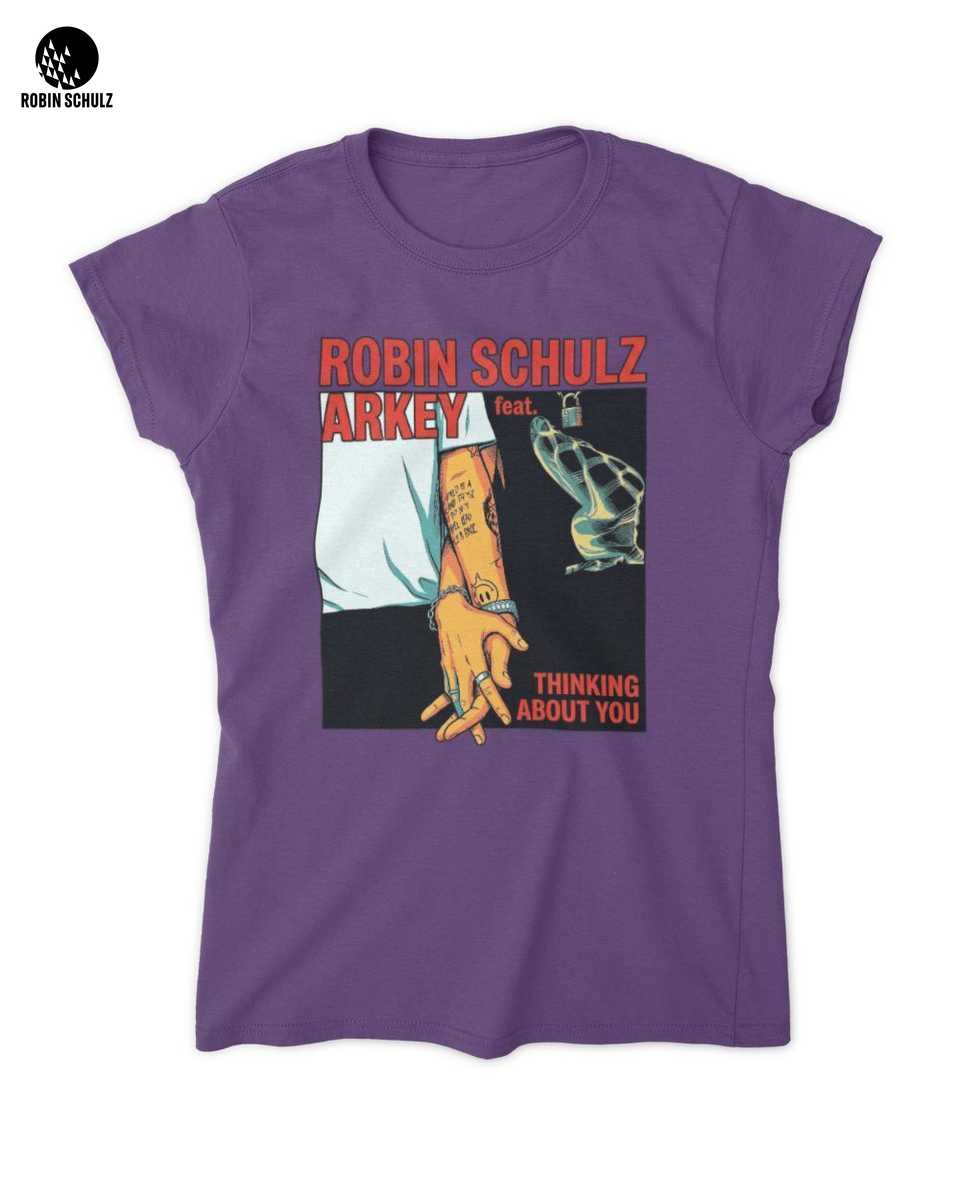 Robin Schulz Thinking About You Album Art T-Shirt | Unique EDM Fan Merch 4 Robin Schulz Thinking About You Album Art T-Shirt | Unique EDM Fan Merch – Bild 4