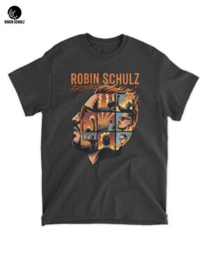 Robin Schulz Merch: T-shirt: Embers Fiery Mix Master Tee – Official Fan Gear