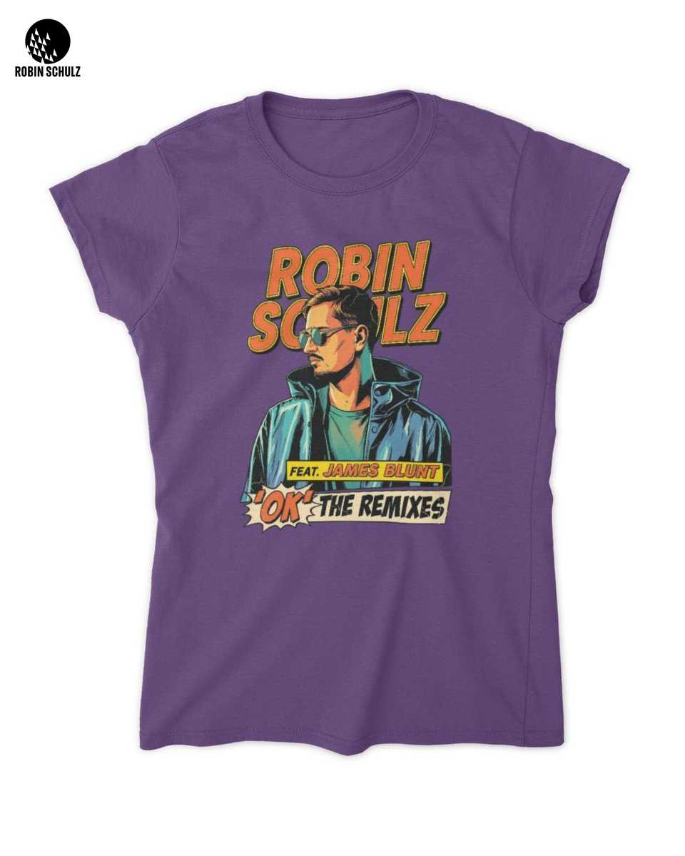 Robin Schulz Merch: Unisex T-Shirt: Pop Art Producer Portrait OK The Remixes Edition 4 Robin Schulz Merch: Unisex T-Shirt: Pop Art Producer Portrait OK The Remixes Edition – Bild 4
