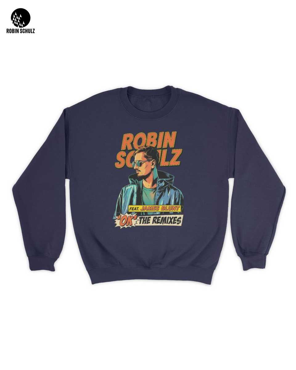 Robin Schulz Merch: Unisex T-Shirt: Pop Art Producer Portrait OK The Remixes Edition 2 Robin Schulz Merch: Unisex T-Shirt: Pop Art Producer Portrait OK The Remixes Edition – Bild 2