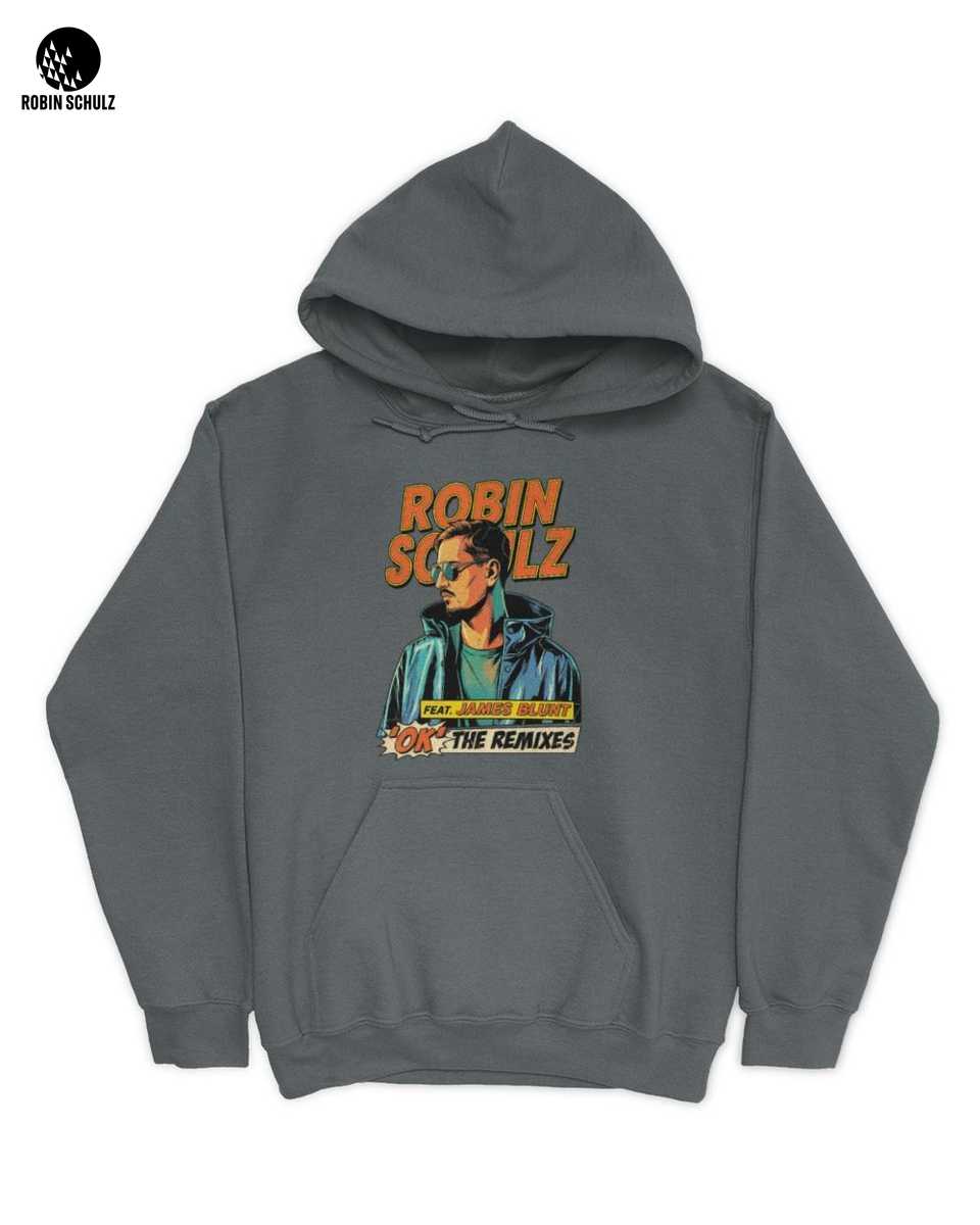 Robin Schulz Merch: Unisex T-Shirt: Pop Art Producer Portrait OK The Remixes Edition 3 Robin Schulz Merch: Unisex T-Shirt: Pop Art Producer Portrait OK The Remixes Edition – Bild 3