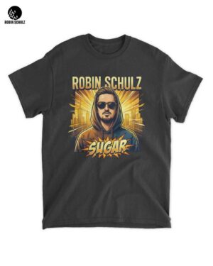 Robin Merch: Schulz Sugar Song Comic Pop Art Graphic Tee: Your Ultimate EDM Fashion Statement