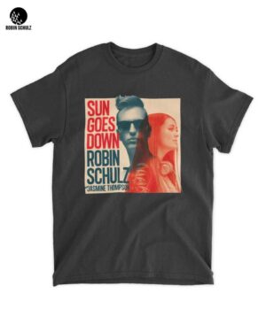 Robin Merch: Schulz Sun Goes Down T-Shirt: Modern Album Art Tee