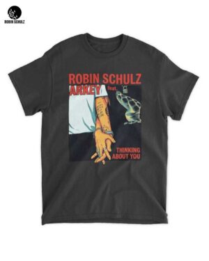 Robin Schulz Thinking About You Album Art T-Shirt | Unique EDM Fan Merch