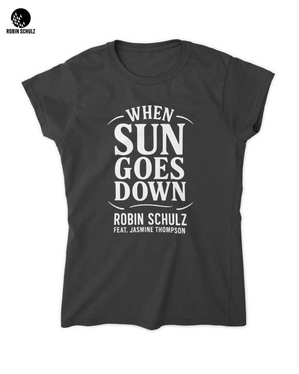 Robin Merch: Schulz When Sun Goes Down Graphic T-Shirt: Embrace the Sunset Vibe 4 Robin Merch: Schulz When Sun Goes Down Graphic T-Shirt: Embrace the Sunset Vibe – Bild 4