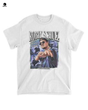 Offizielles Robin Schulz Merch Unisex T-Shirt – Deep House Legend Tour Edition
