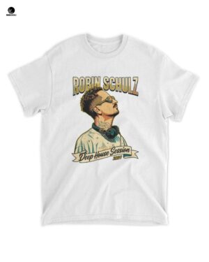 Offizielles Robin Schulz Deep House Session 2024 Unisex T-Shirt – 100% Baumwolle