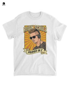 Offizielles Robin Schulz Merch Unisex T-Shirt – Vintage Sommerhit Prayer In C Edition