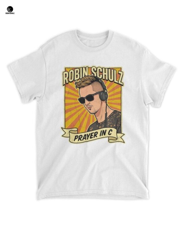 Home 15 Offizielles Robin Schulz Merch Unisex T-Shirt – Vintage Sommerhit Prayer In C Edition