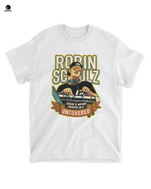 Home 9 Offizielles Robin Schulz Merch T-Shirt – Sugar Waves & Prayer in C Live DJ Session Shirt