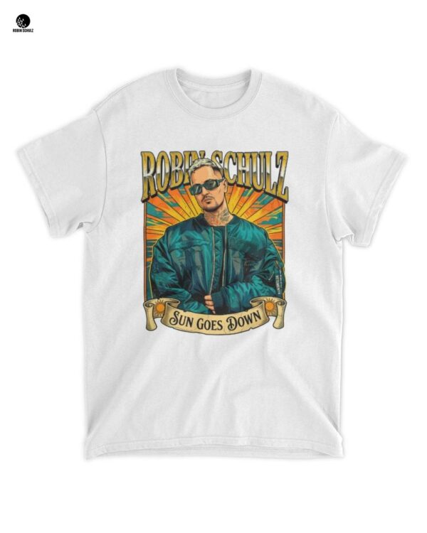 Home 10 Offizielles Robin Schulz Merch T-Shirt – Sun Goes Down Vintage Edition