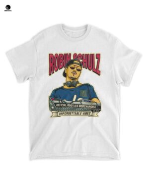 Offizielles Robin Schulz Unforgettable Vibes Bootleg DJ Pult Unisex T-Shirt
